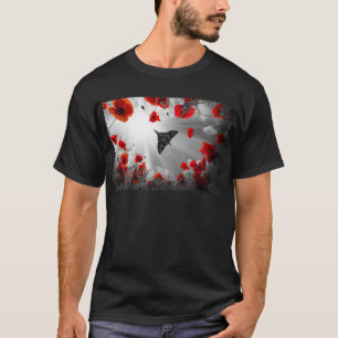 A Vulcan Poppy red T-Shirt