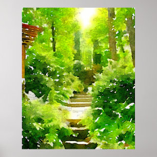 A Walk Among the Ferns Poster