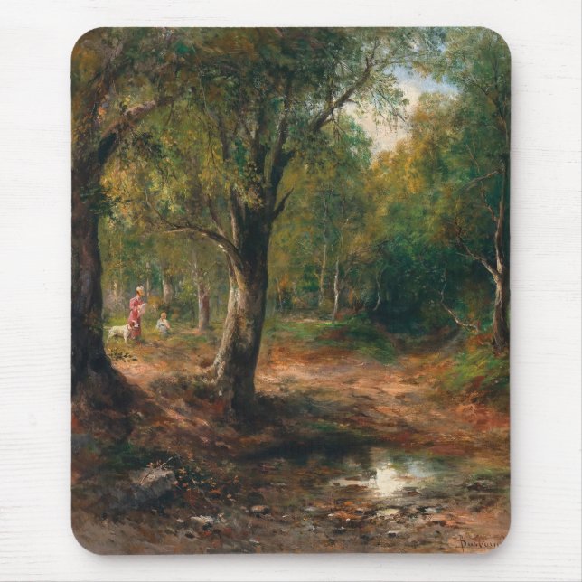 A Walk in the Forest – Emil Barbarini Mouse Mat (Front)