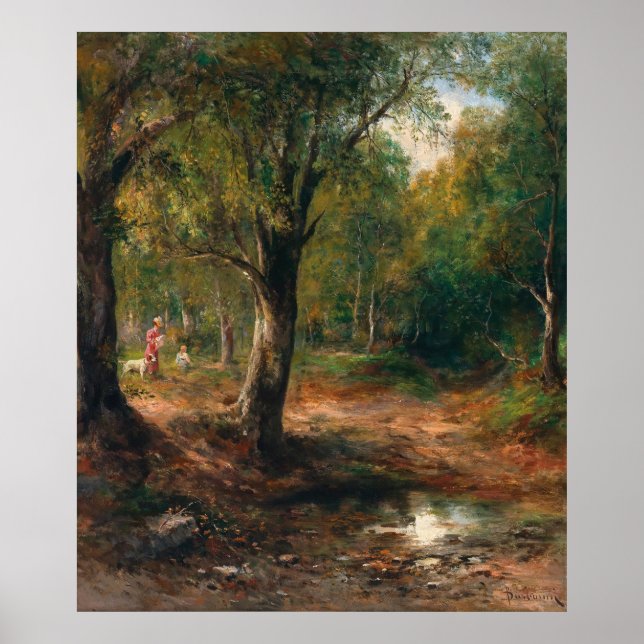 A Walk in the Forest – Emil Barbarini Poster (Front)