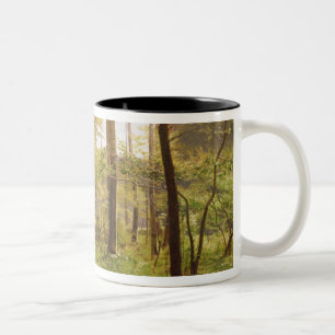 A Walk in the Forest Two-Tone Coffee Mug