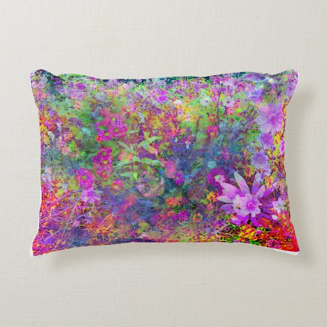 A walk in the Garden Decorative Cushion (Front)