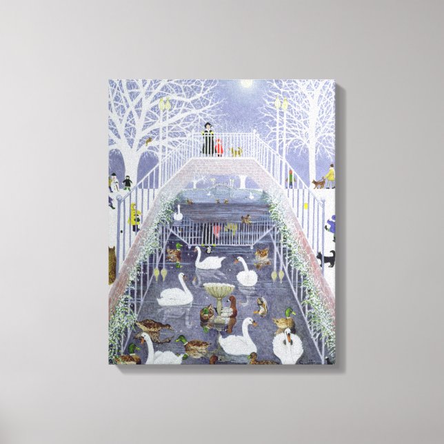 A Walk in the Park Canvas Print (Front)