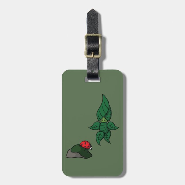 A Walk in the Woods Luggage Tag (Front Vertical)