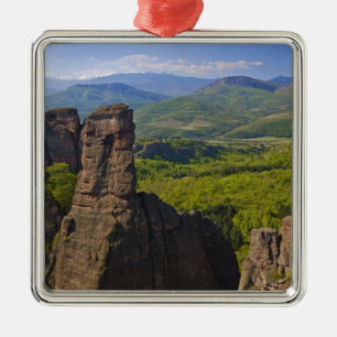 A walk throught Belogradchik Castle Ruins 2 Metal Tree Decoration