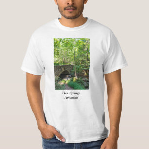 A Walkway Bridge Through Woodlands T-Shirt