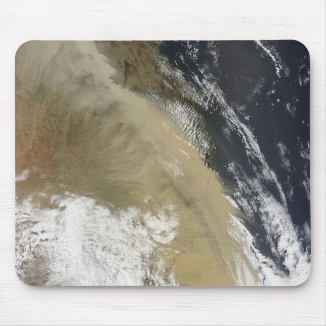 A wall of dust stretched from northern Queensla Mouse Mat (Front)