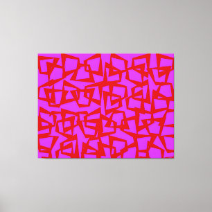 A Wall of Quarter-Century Modernism Canvas Print