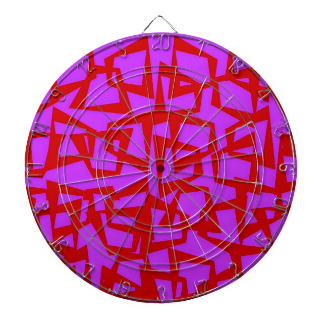 A Wall of Quarter-Century Modernism Dartboard (Front)