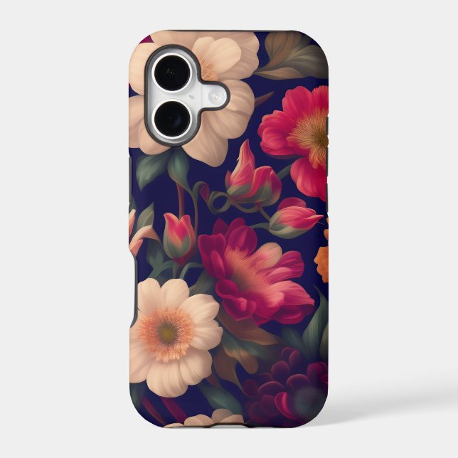 A wallpaper with a floral pattern  (Back)