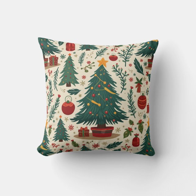 a warm Christmas Cushion (Front)