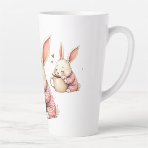 A Warm Hug in a Cup Morning Snuggles Bunny’s Cozy