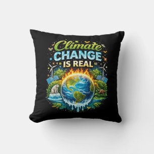 A Warming World Cushion