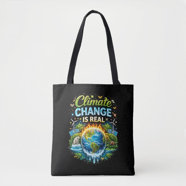 A Warming World Tote Bag (Front)