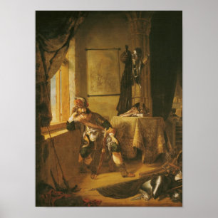 A Warrior in Thought Poster