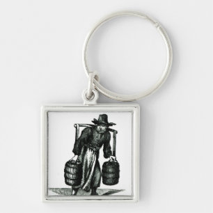 A Water Carrier Key Ring