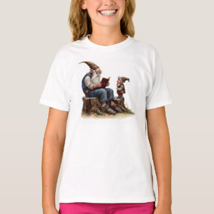 A Watercolor Painting of an Old Gnome T-Shirt