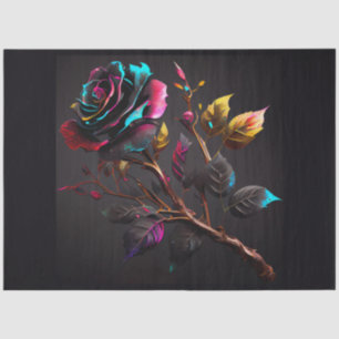 A Watercolor Rose Clipart Series Design 6 Tissue Paper