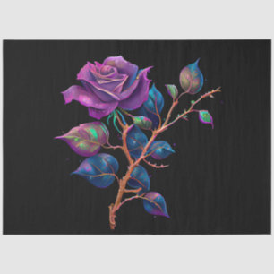 A Watercolor Rose Clipart Series Design 7 Tissue Paper