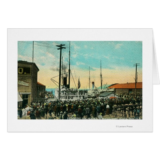 A Waterfront Departure for Alaska Scene (Front Horizontal)