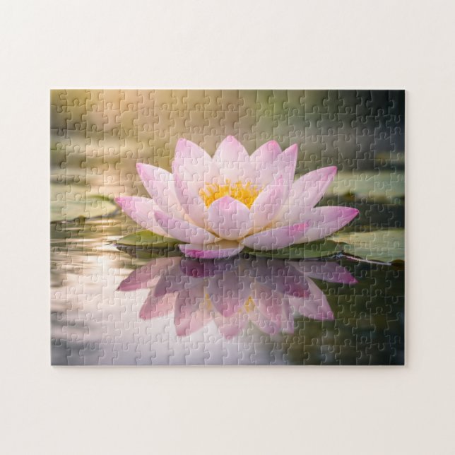 A Waterlily Jigsaw Puzzle (Horizontal)