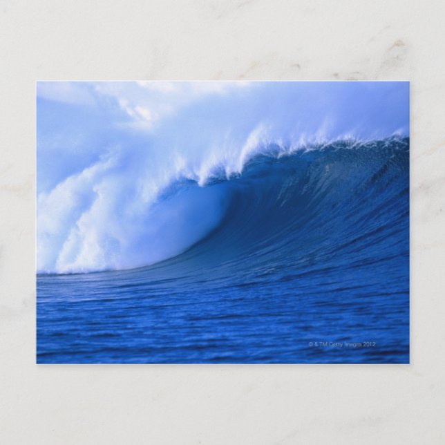 a wave crashing postcard (Front)