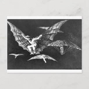 A way of flying by Francisco Goya Postcard