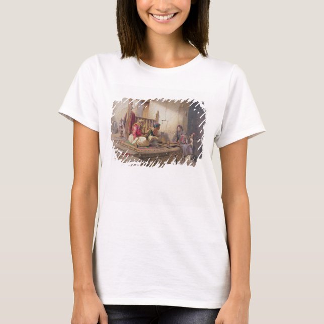 A weaver in Esna, one of 24 illustrations produced T-Shirt (Front)
