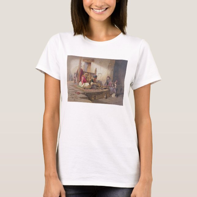 A weaver in Esna, one of 24 illustrations produced T-Shirt (Front)