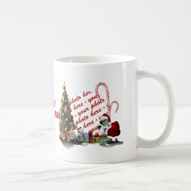 A Web Footed Christmas Coffee Mug (Right)
