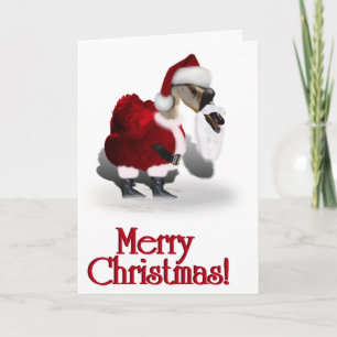 A Web Footed Christmas Holiday Card