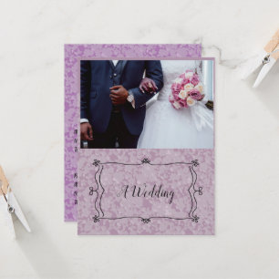 A Wedding Flat Card