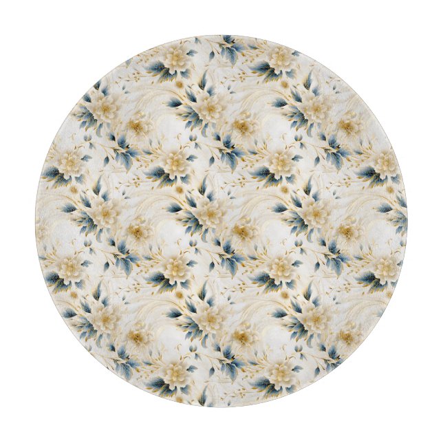 A Wedding Floral Series Design 1 Cutting Board (Front)