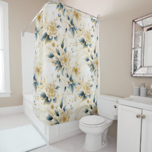 A Wedding Floral Series Design 1 Shower Curtain