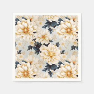 A Wedding Floral Series Design 2 Napkin