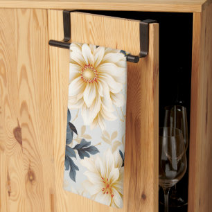A Wedding Floral Series Design 2 Tea Towel
