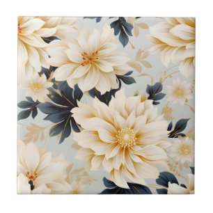 A Wedding Floral Series Design 2 Tile