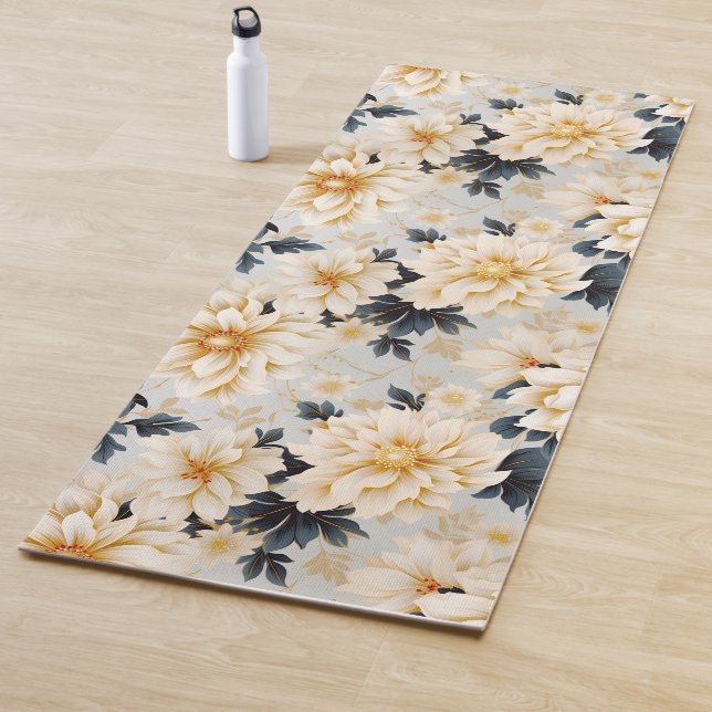 A Wedding Floral Series Design 2 Yoga Mat (In Situ)