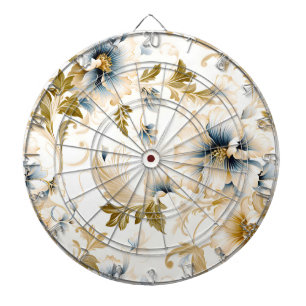 A Wedding Floral Series Design 3 Dartboard