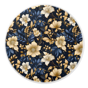 A Wedding Floral Series Design 6 Ceramic Knob
