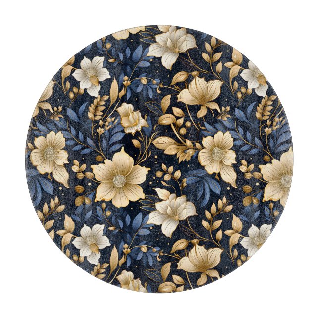 A Wedding Floral Series Design 6 Cutting Board (Front)