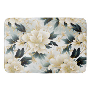 A Wedding Floral Series Design 7 Bath Mat