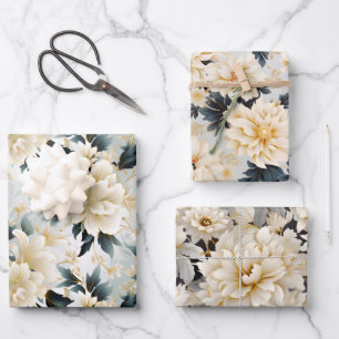 A Wedding Floral Series Design 7 Wrapping Paper Sheet