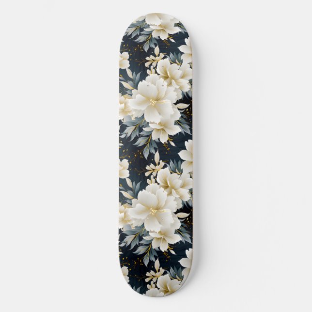 A Wedding Floral Series Design 8 Skateboard (Front)