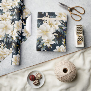 A Wedding Floral Series Design 8 Wrapping Paper