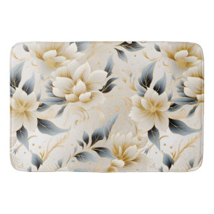 A Wedding Floral Series Design 9 Bath Mat