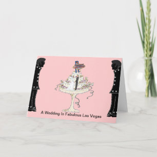 A Wedding In Fabulous Las Vegas Card
