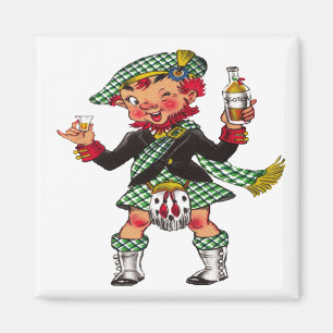 A Wee Bit O' Scotch Magnet