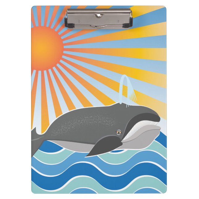 A Whale of a Good Time Clipboard (Front)