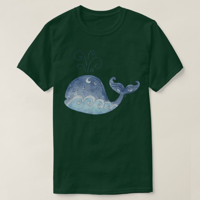 A Whale of a Tale 2 T-Shirt (Design Front)